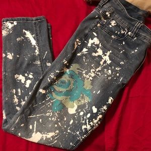 Melissa McCarthy Painted seven7 Jeans